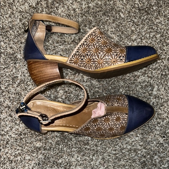 L’Artiste by Spring Step Low Heel Leather Shoes 39 EU - Picture 8 of 11